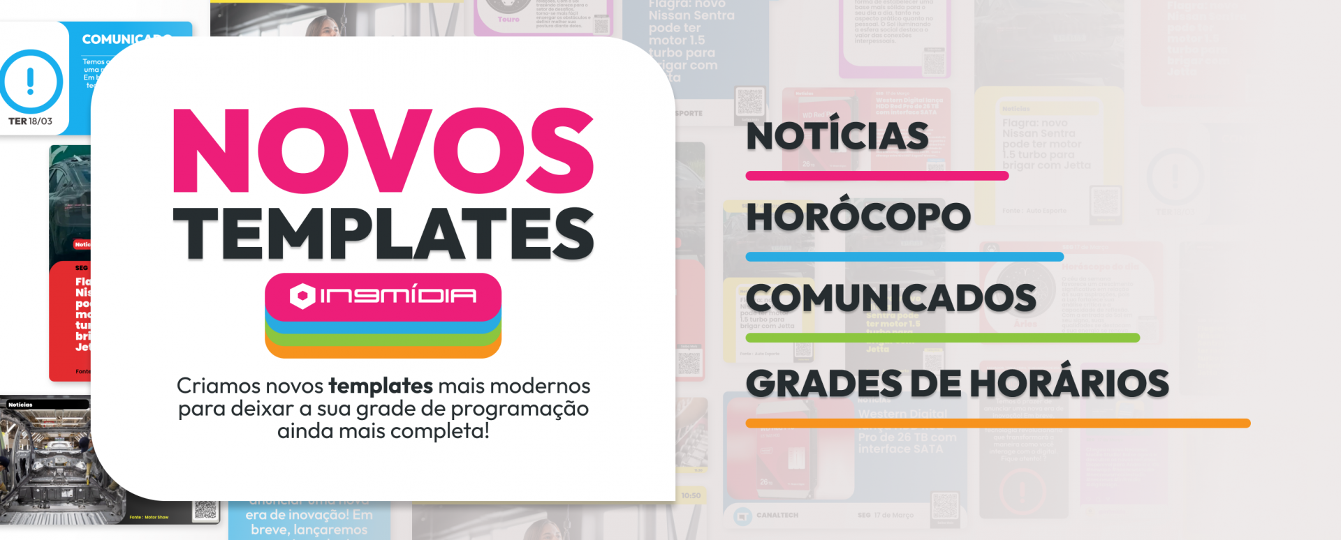 Novos Templates